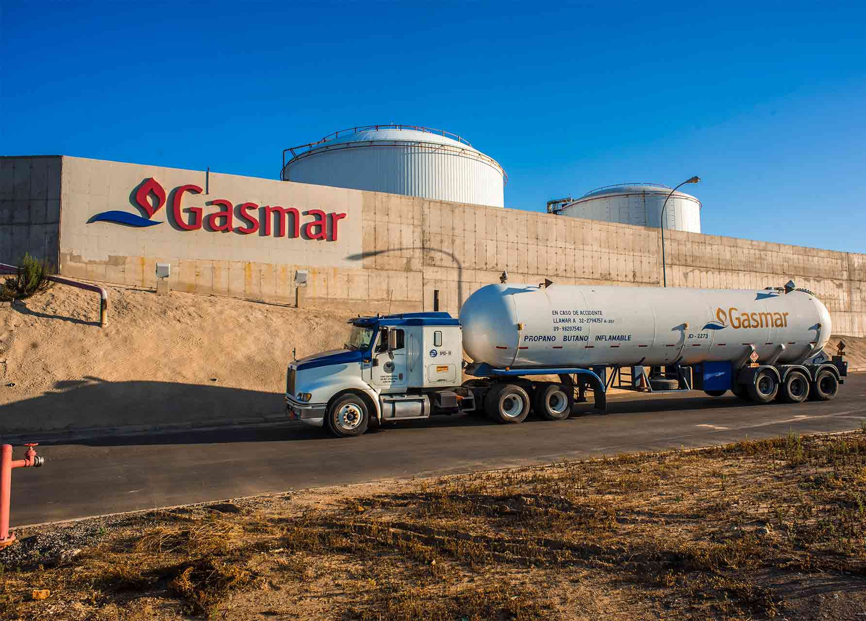 Gasmar cumple 25 años importando el gas  licuado que llega a los hogares de Chile